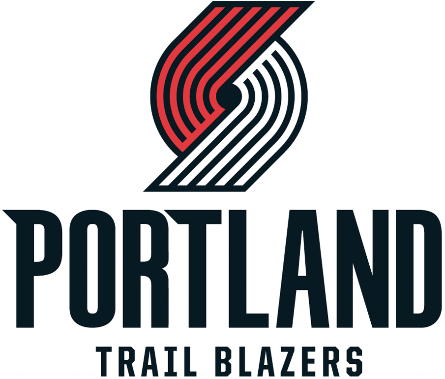 Portland Trail Blazers logos iron-ons